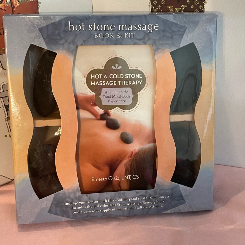 NIB Hot Stone Massage Kit Starter Set